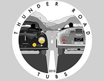 Studio Hansjörg Göritz - Thunder Road Tubs Club Badge Design - Tennessee